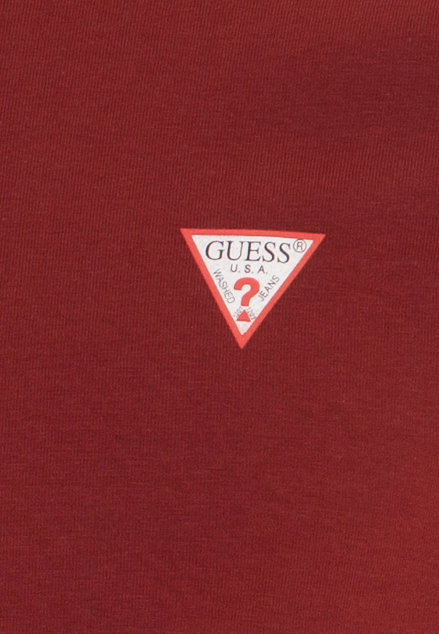 Guess Core Tee - T-Shirt Basic - Dark Jam Red - Afbeelding 5