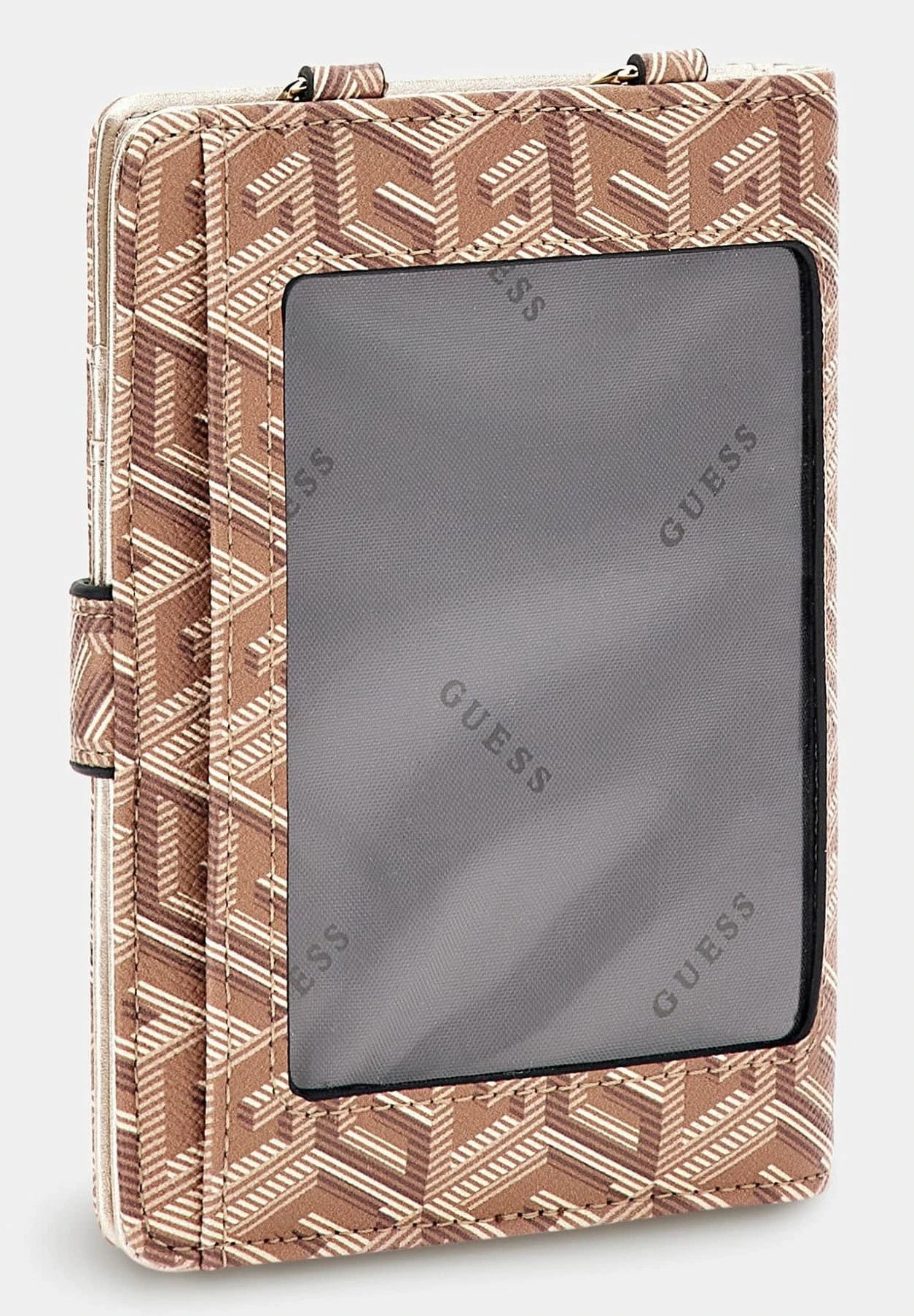 Guess Wilder G Cube Logo - Paspoorthouder - Marrone Multi - Afbeelding 2
