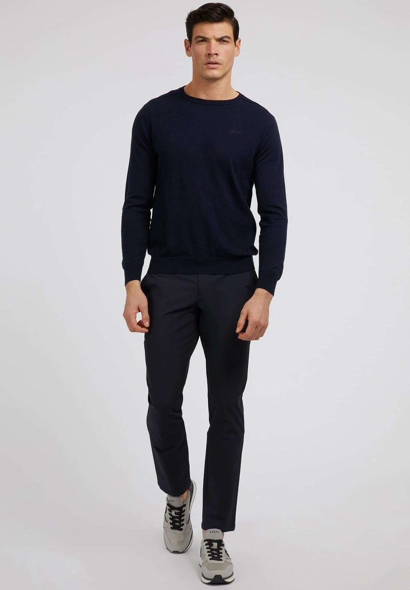 Guess Rundhals - Trui - Blau - Afbeelding 2