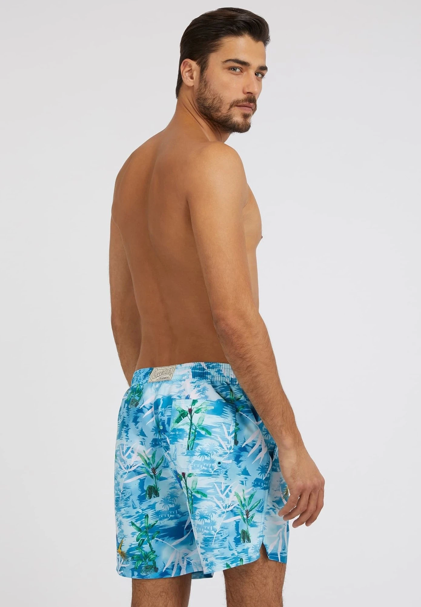 Guess Mit Allover-Print - Zwemshorts - Mehrfarbig/ Grundton Blau - Afbeelding 2