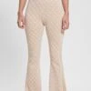 Guess Lise 4G Logo Swtr- Broek - Beige