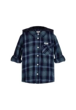 Guess Mit Vichy-Karomuster - Overhemd - Mehrfarbig/Grundton Blau