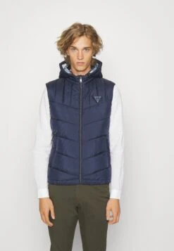 Guess Super Light Vest - Bodywarmer - Smart Blue