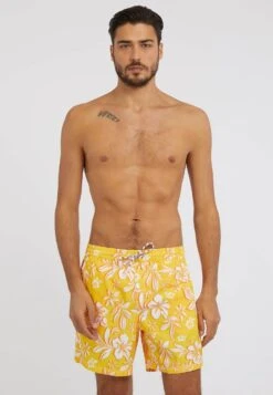 Guess Mit Blumenprint - Zwemshorts - MehrfarbigGelb