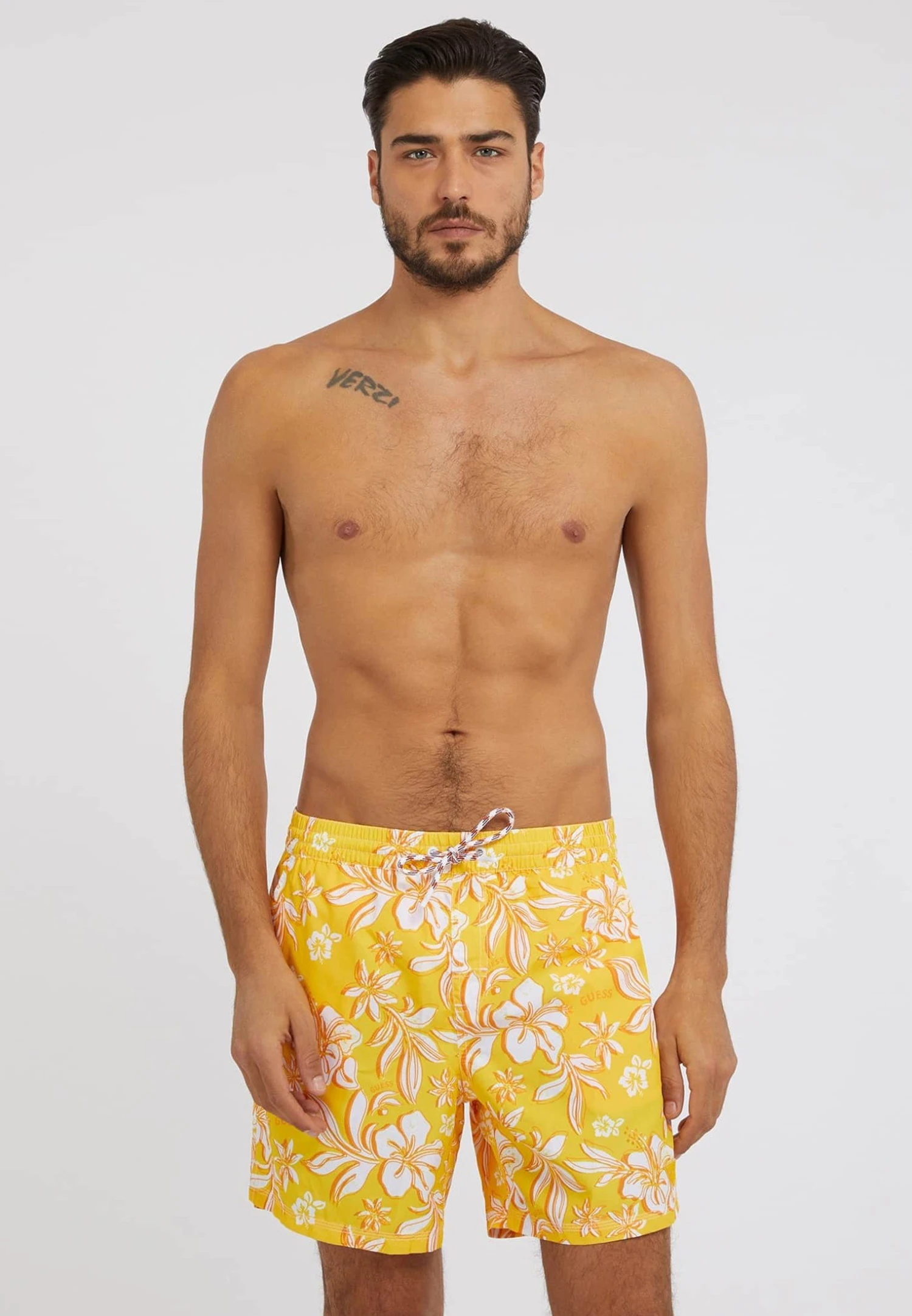 Guess Mit Blumenprint - Zwemshorts - MehrfarbigGelb