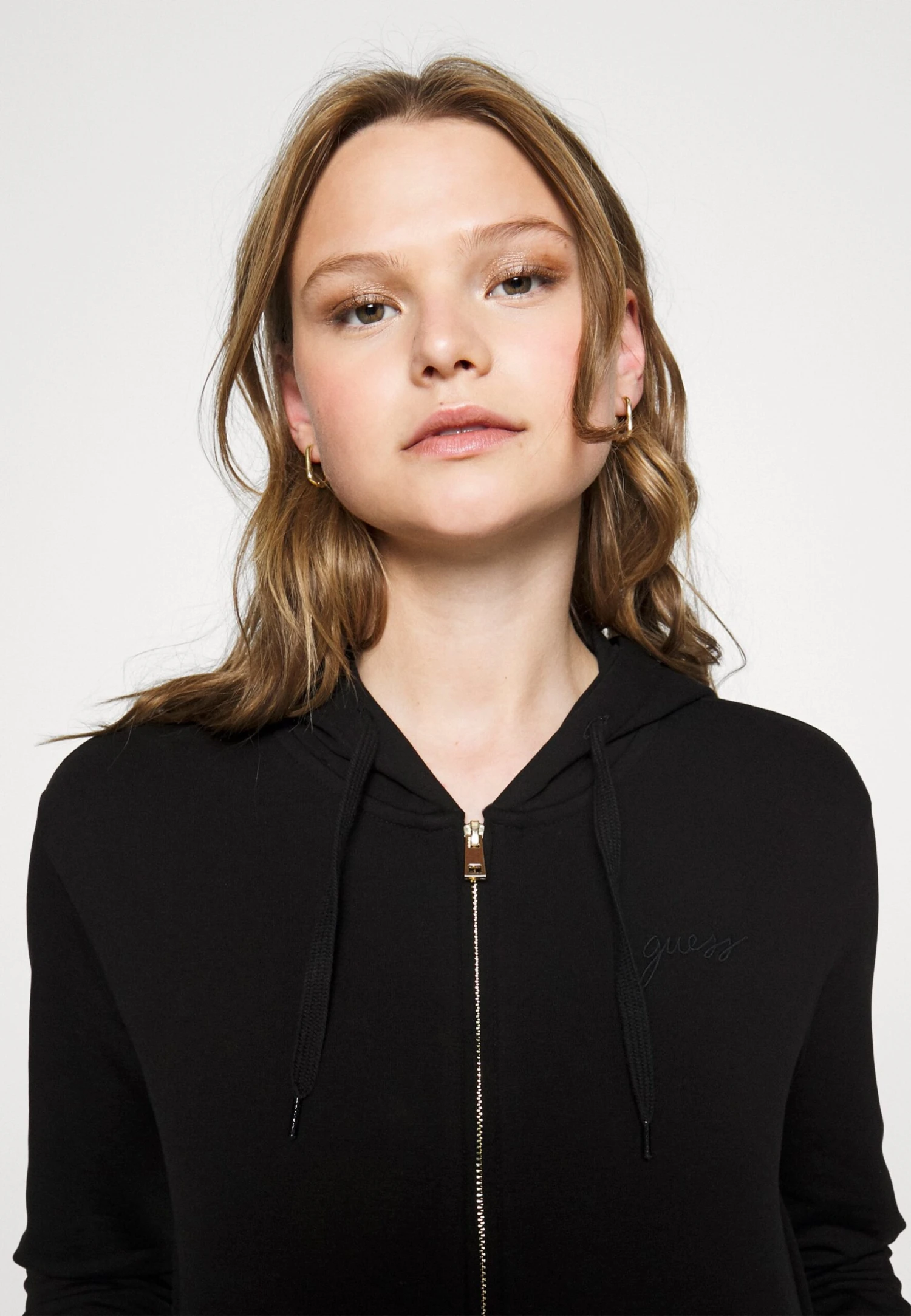 Guess Zip Hoodie - Pyjamashirt - Jet Black - Afbeelding 4