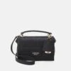 Guess Eco Angy Top Handle Flap - Handtas - Black