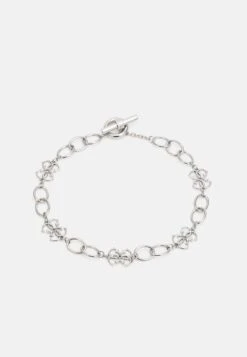 Guess 16 T-Bar 20Mm 4G Logo Yg - Ketting - Silver-Coloured