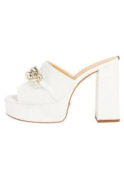 Guess Xanthe Kroko-Print - Muiltjes Met Hak - Weiß