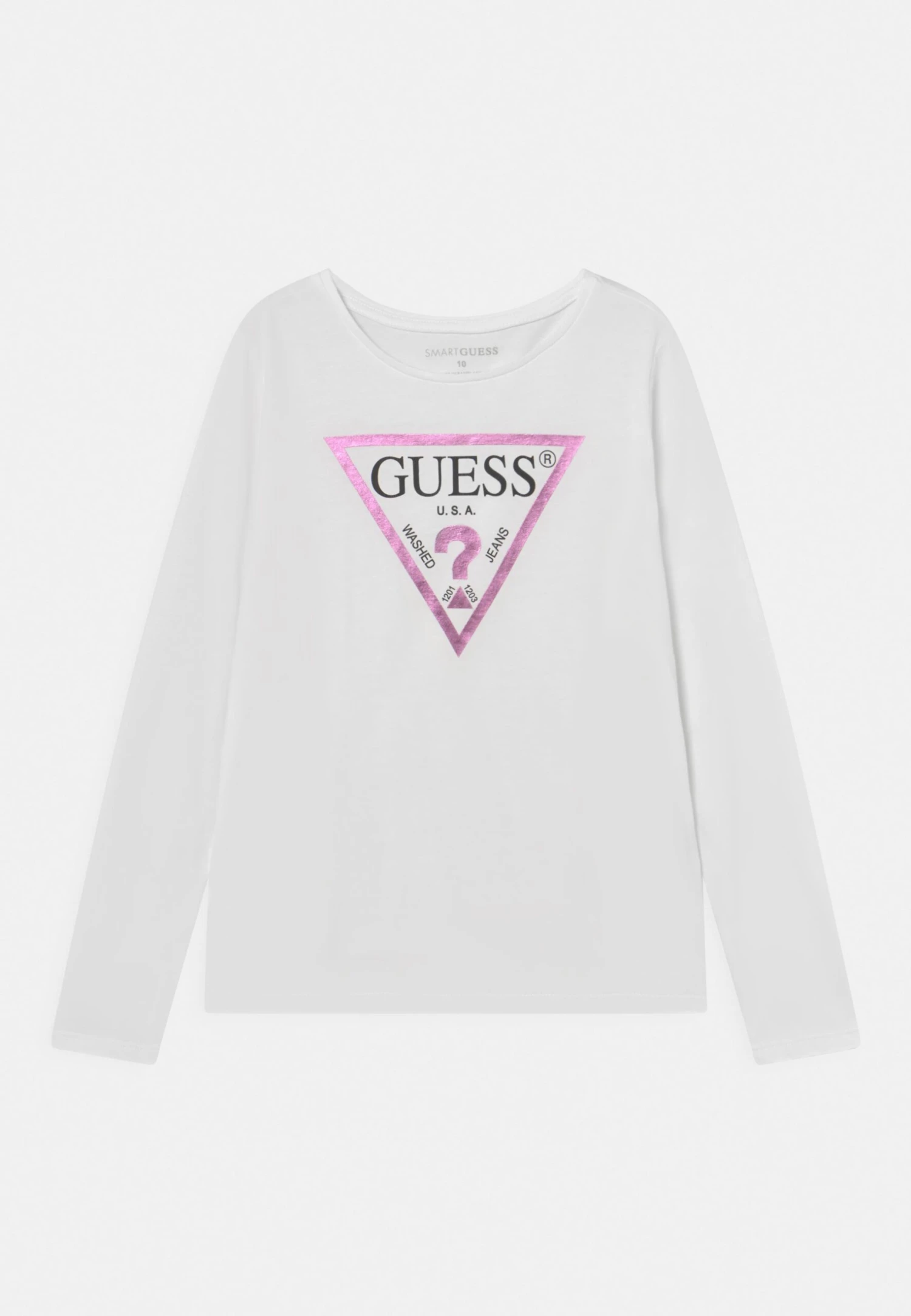 Guess Junior Core - Longsleeve - True White