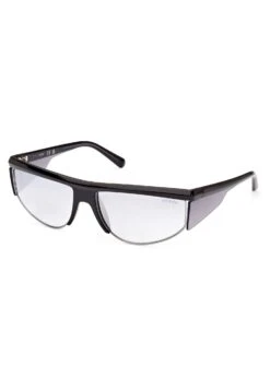 Guess Maskenform - Zonnebril - Glänzend Schwarz