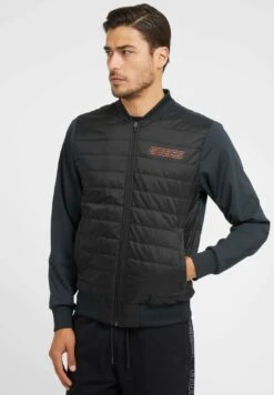 Guess Wattierte- Bomberjacks - Schwarz