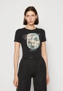 Baby Tee - T-Shirt Print - Jet Black