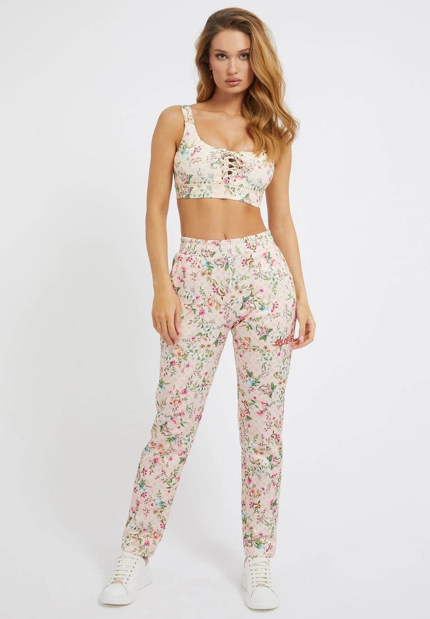 Guess Mit Allover-Print - Bustier - Mehrfarbe Rose - Afbeelding 2