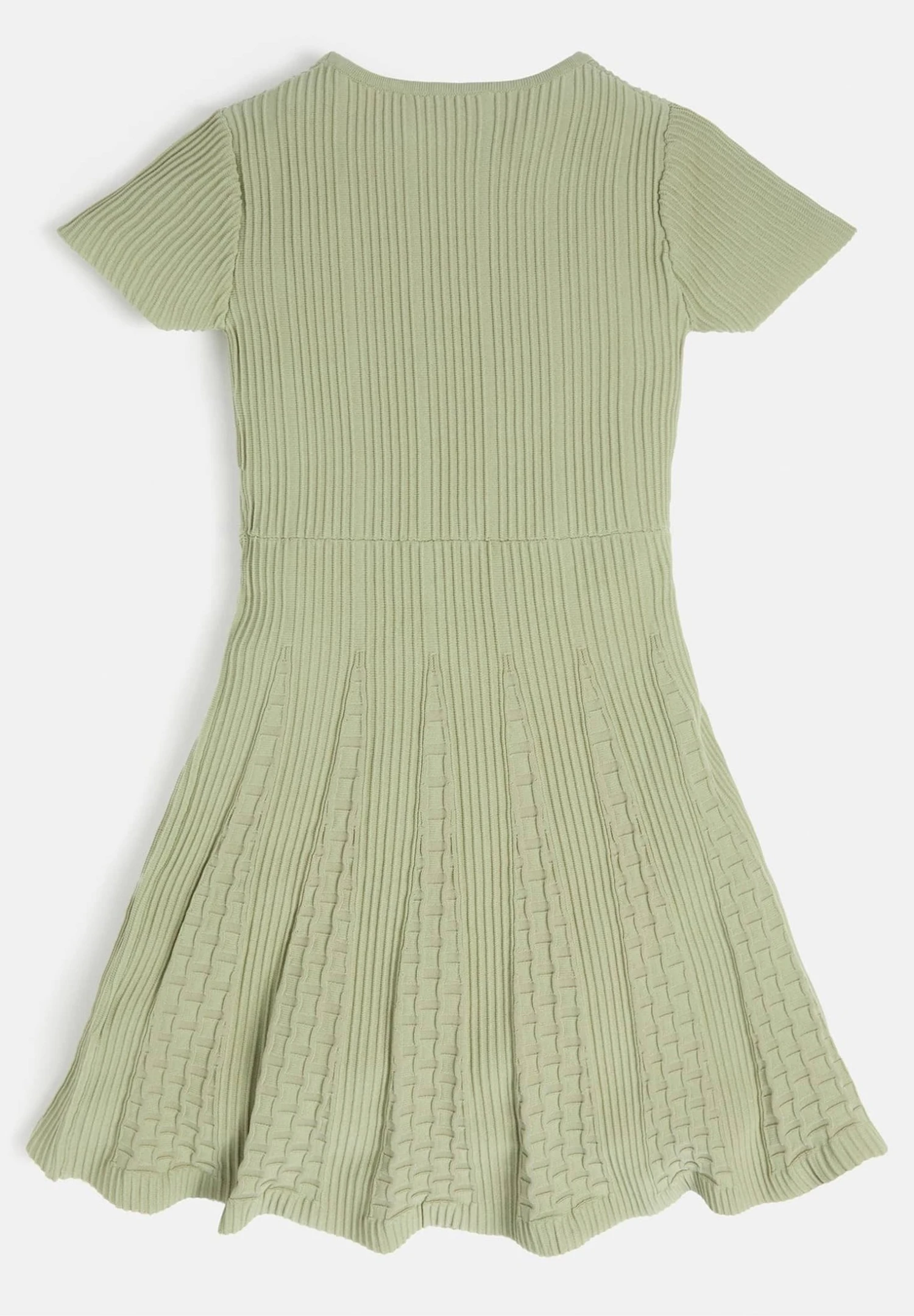 Guess Falten - Gebreide Jurk - Hellgrün - Afbeelding 2