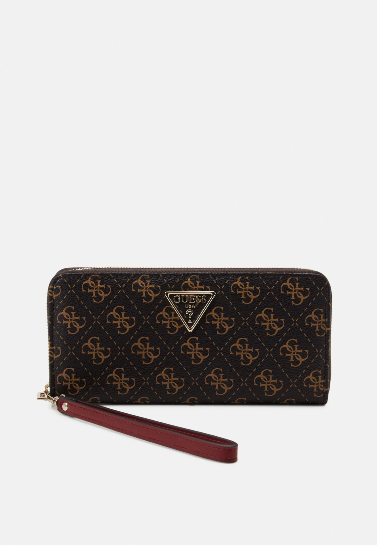 Guess Noelle Large Zip Around - Portemonnee - Brown