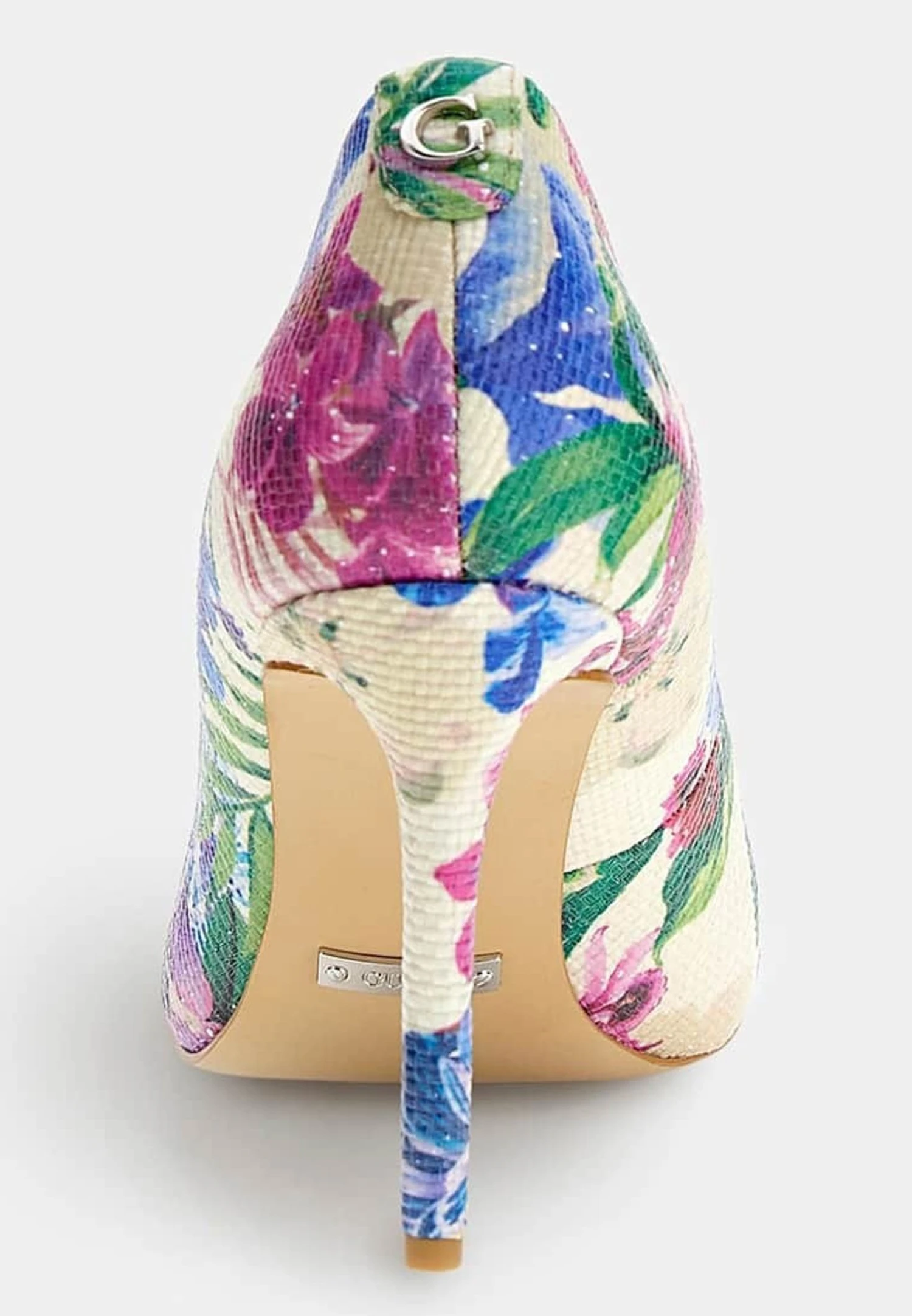 Guess Piera Blumenprint - Hoge Hakken - Gemustert/Multicolor - Afbeelding 4