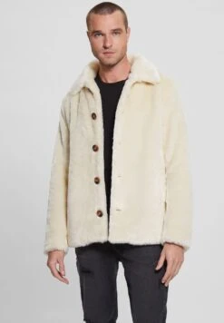 Guess Graffiti-Print - Winterjas - Beige