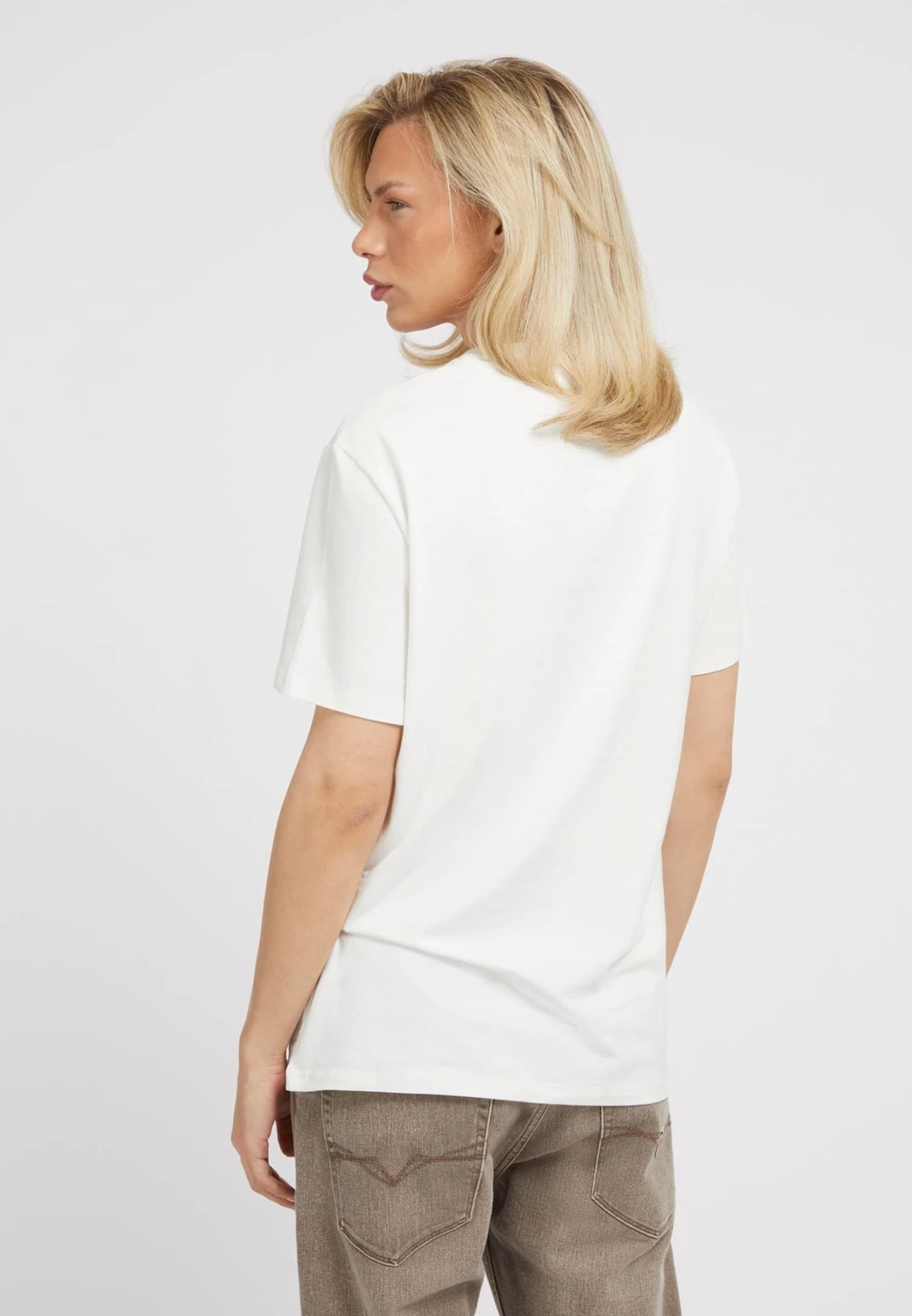 Guess Mit Frontprint - T-Shirt Print - Weiß - Afbeelding 3