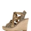 Guess Halona - Sandalen Met Hoge Hak - Beige Brown