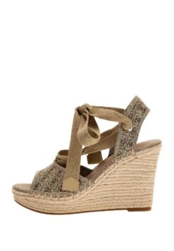 Guess Halona - Sandalen Met Hoge Hak - Beige Brown