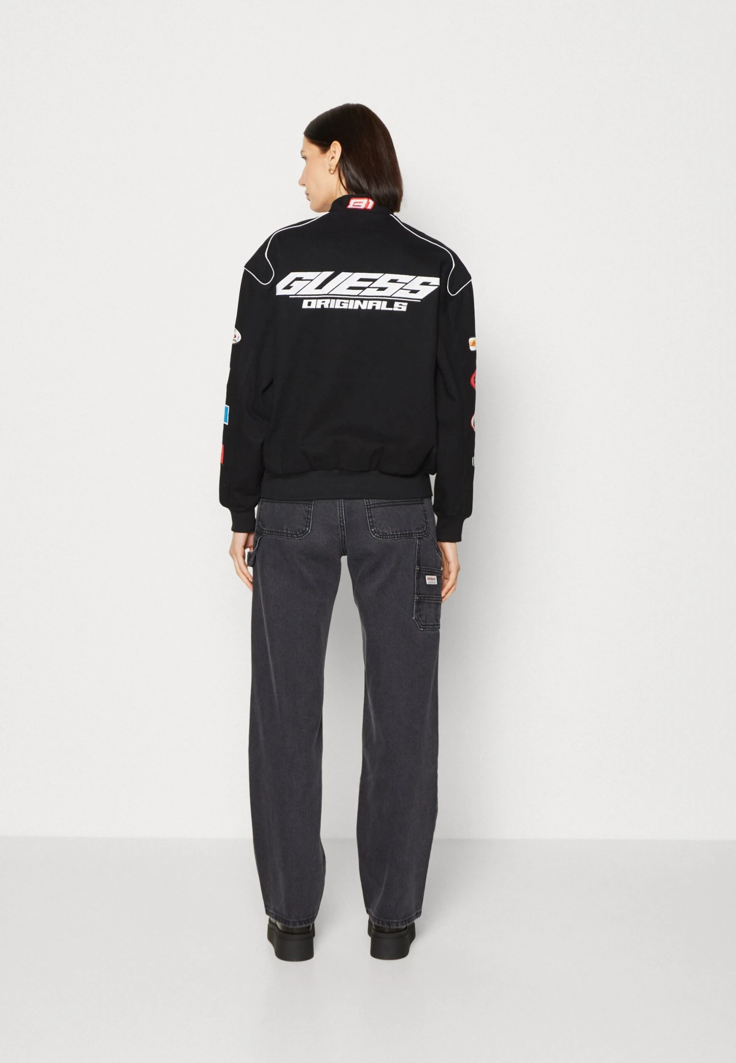 Go Racing Jacket - Bomberjacks - Jet Black - Afbeelding 3