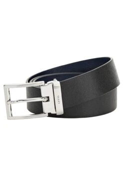Guess Certosa Saffiano Adj Rev- Riem - Black