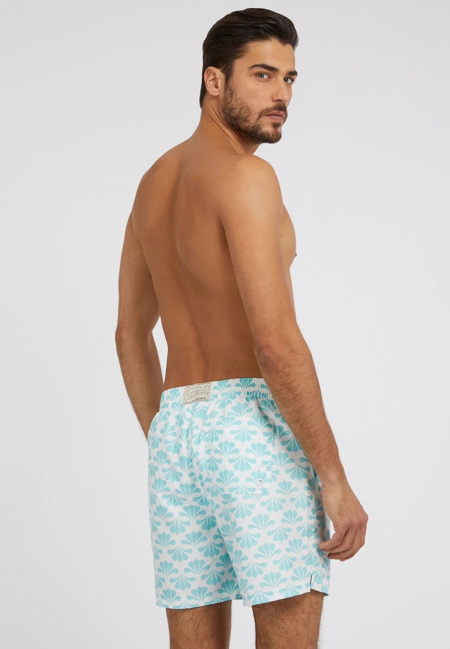 Guess Zwemshorts - Mehrfarbig Grundton Blau - Afbeelding 2