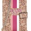 Guess Wilder G Cube Logo - Paspoorthouder - Marrone Multi
