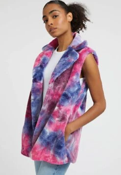 Guess Mit Graffiti-Print - Bodywarmer - Mehrfarbe Rose