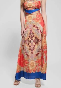 Guess Barock Print - Maxirok - Mehrfarbe Rose