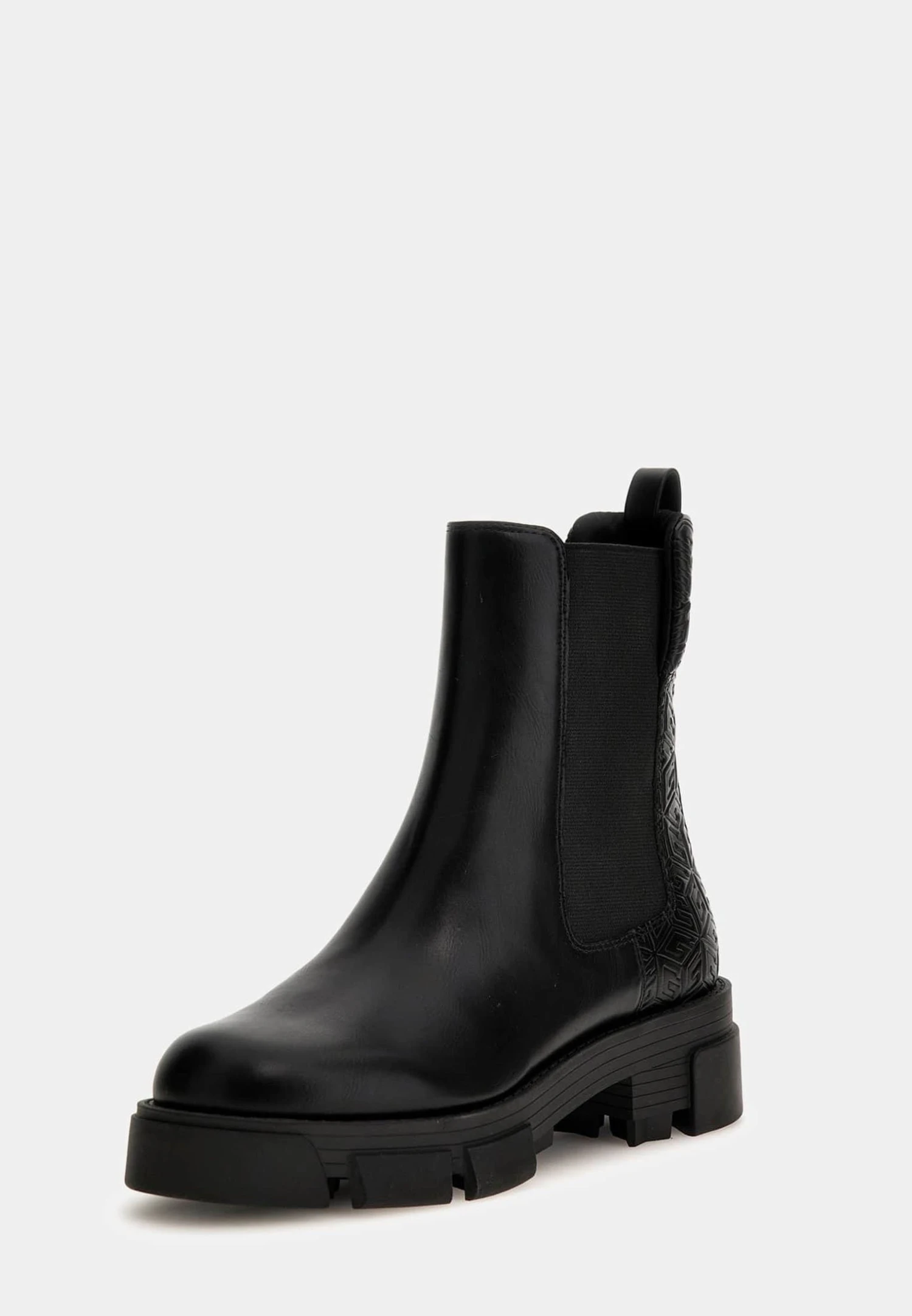 Guess Madla - Enkellaarsjes Met Plateauzool - Schwarz - Afbeelding 2