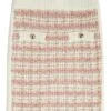 Guess In Tweed-Optik - A-Lijn Rok - Mehrfarbe Rose