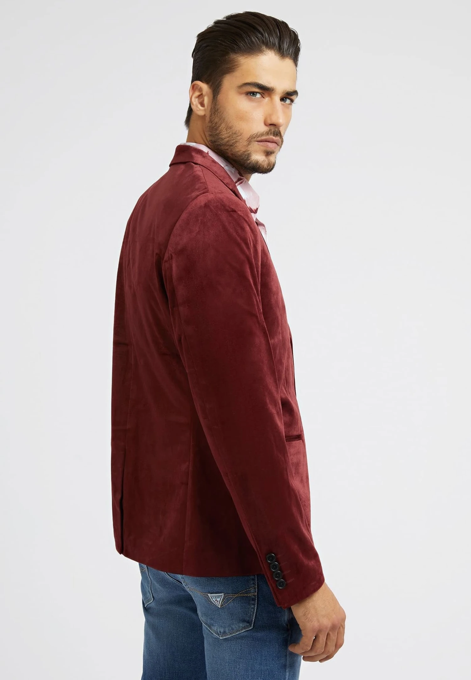 Guess Regular Fit - Blazer - Rot - Afbeelding 3