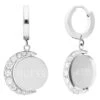 Guess Moon Phases - Oorbellen - Silver-Coloured