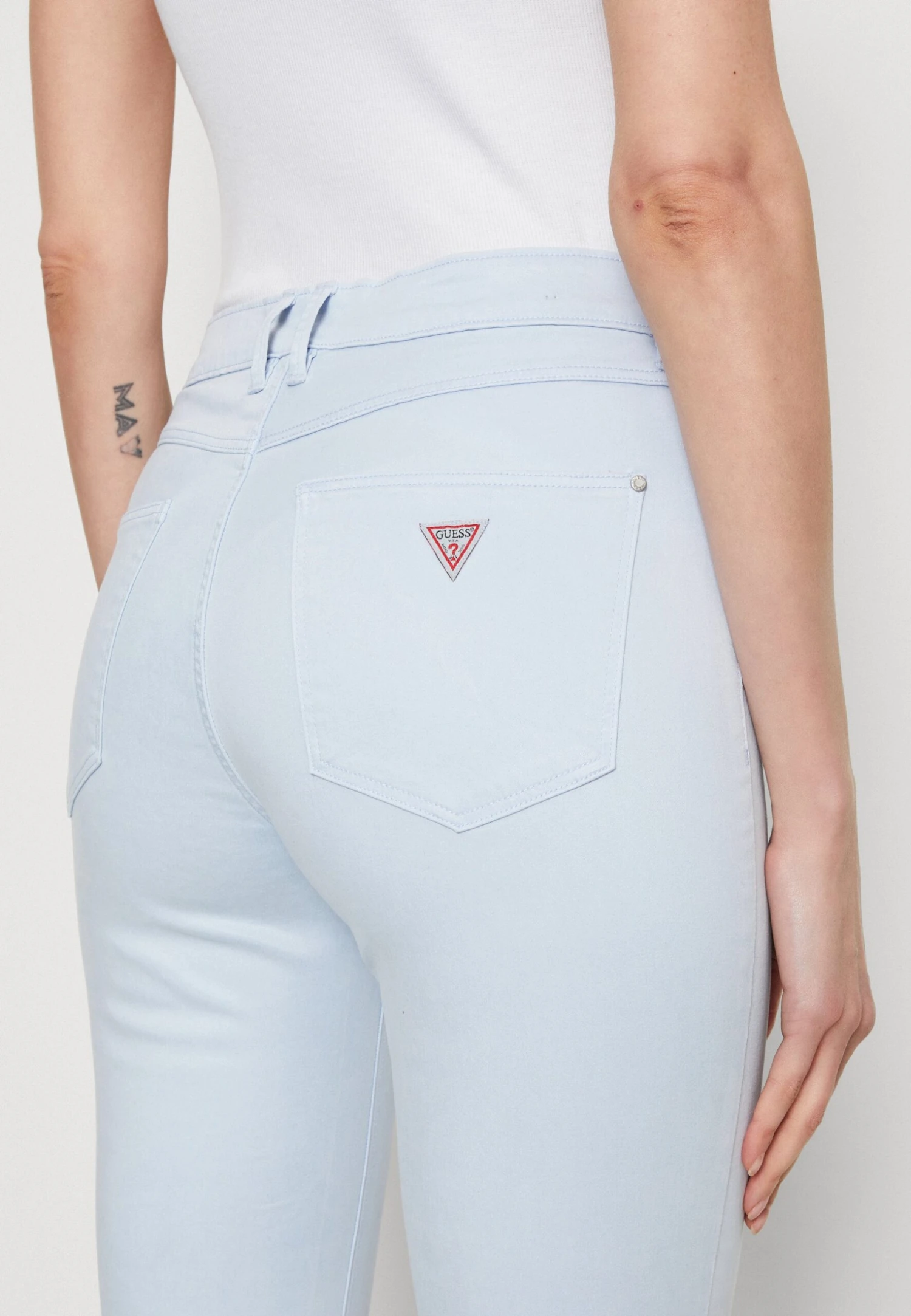 Guess 1981 Capri - Broek - Airway Blue - Afbeelding 6