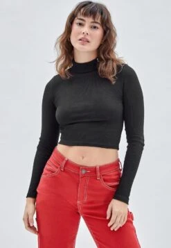 Guess Longsleeve - Schwarz