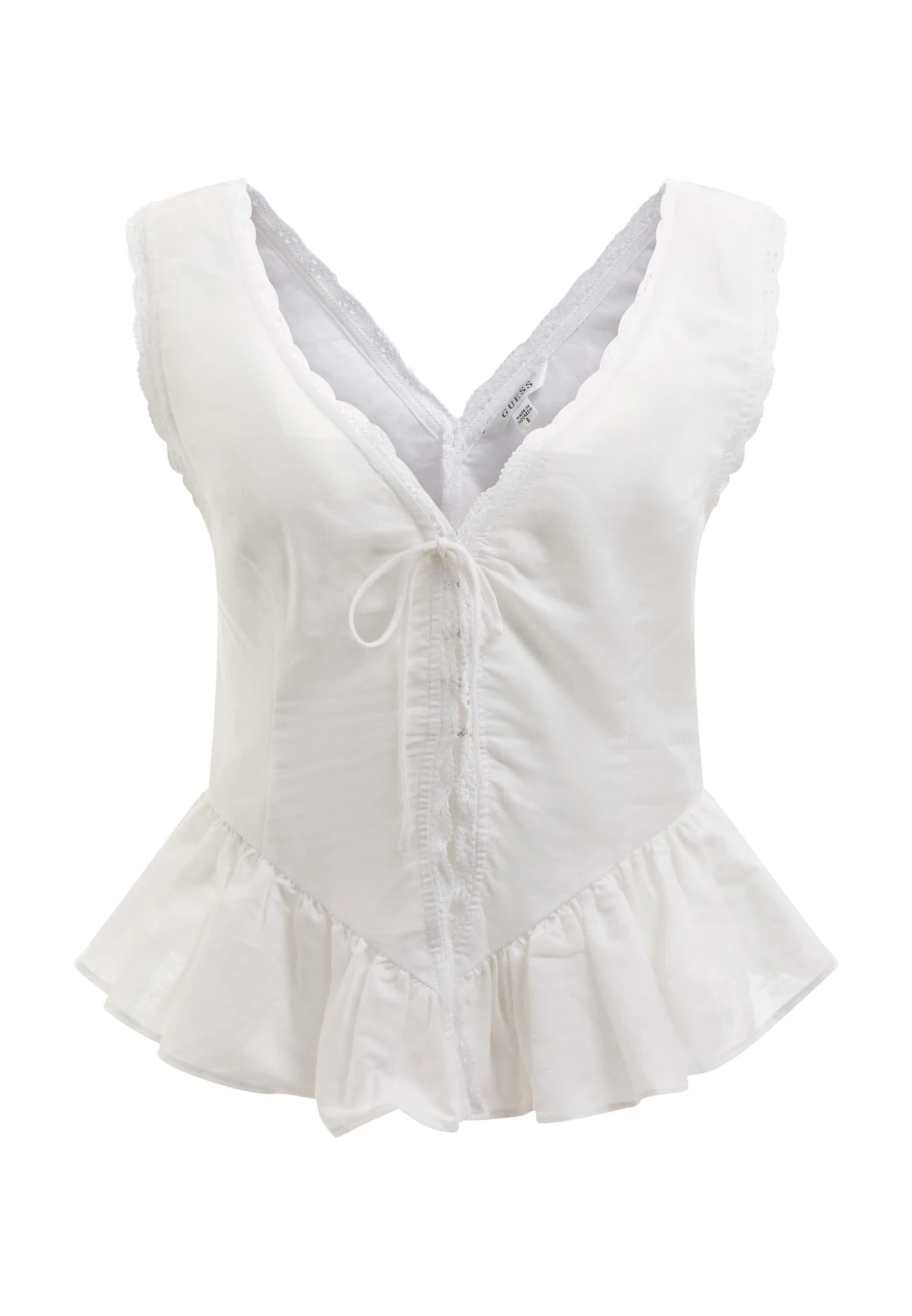 Guess Top - Weiß - Afbeelding 5