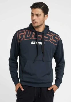Guess Scuba Met Logo Op De Voorkant - Sweater - Zwart