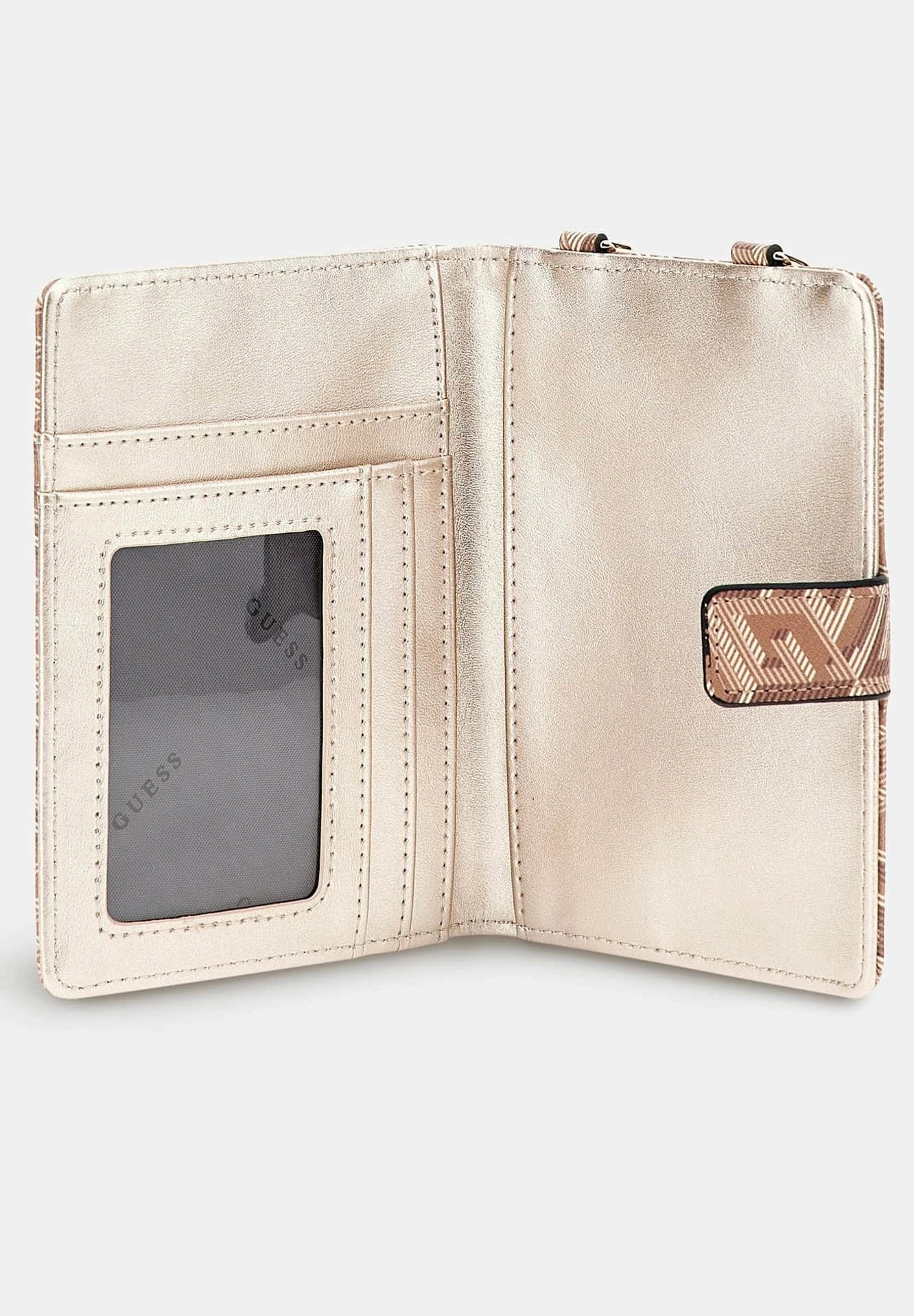 Guess Wilder G Cube Logo - Paspoorthouder - Marrone Multi - Afbeelding 3