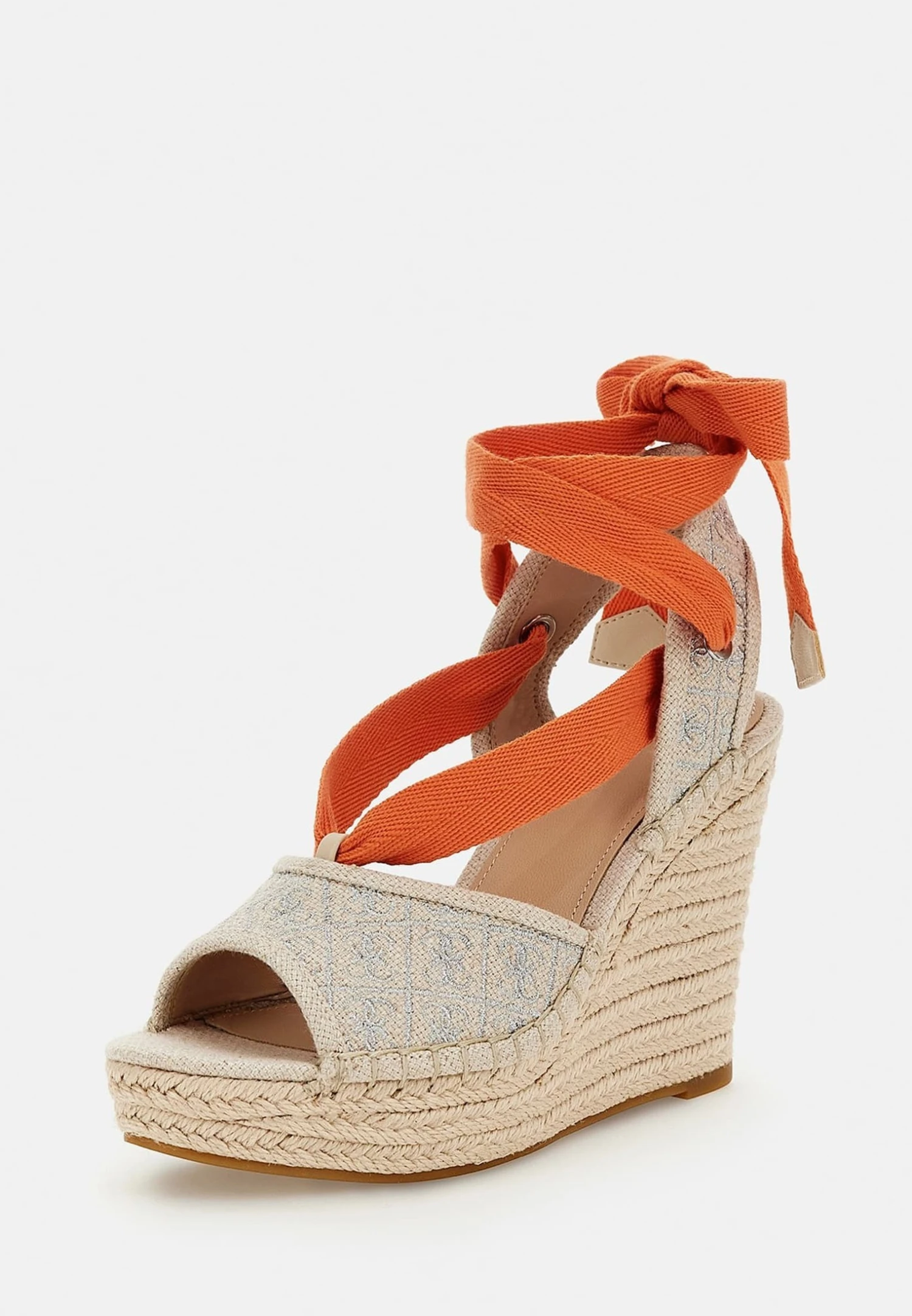 Guess Halona 4G-Logo - Sandalen Met Hoge Hak - Beige - Afbeelding 2