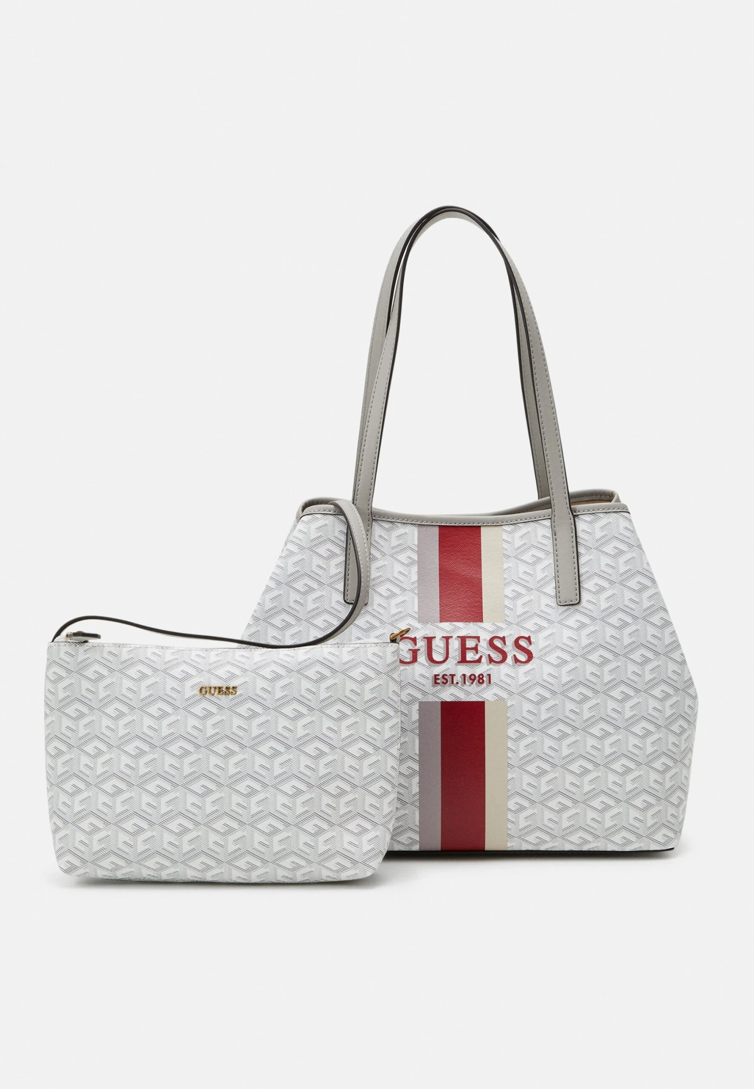 Guess Vikky Tote Set - Handtas - Stone - Afbeelding 5