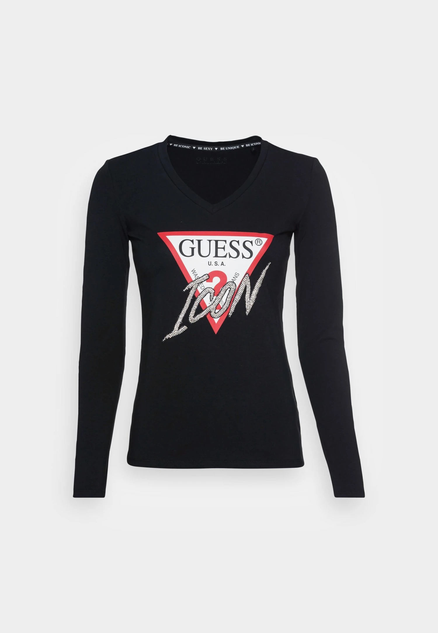 Guess Icon - Longsleeve - Jet Black - Afbeelding 4