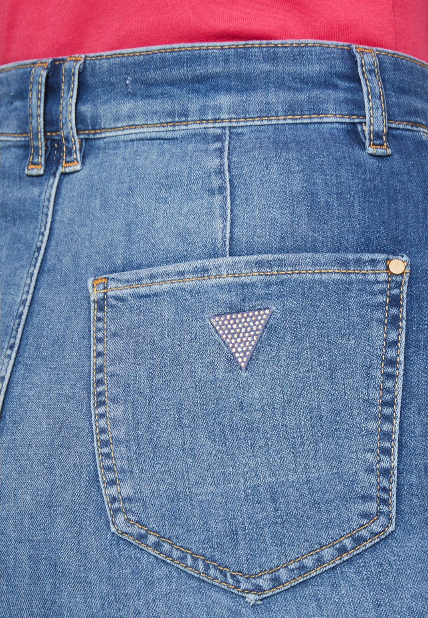 Guess Iolonda Skirt - Minirok - Feather Sky - Afbeelding 6