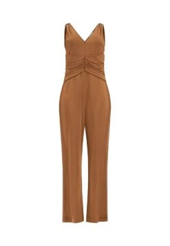 Guess Ss Cowl Poplia Overall - Jumpsuit - Braun