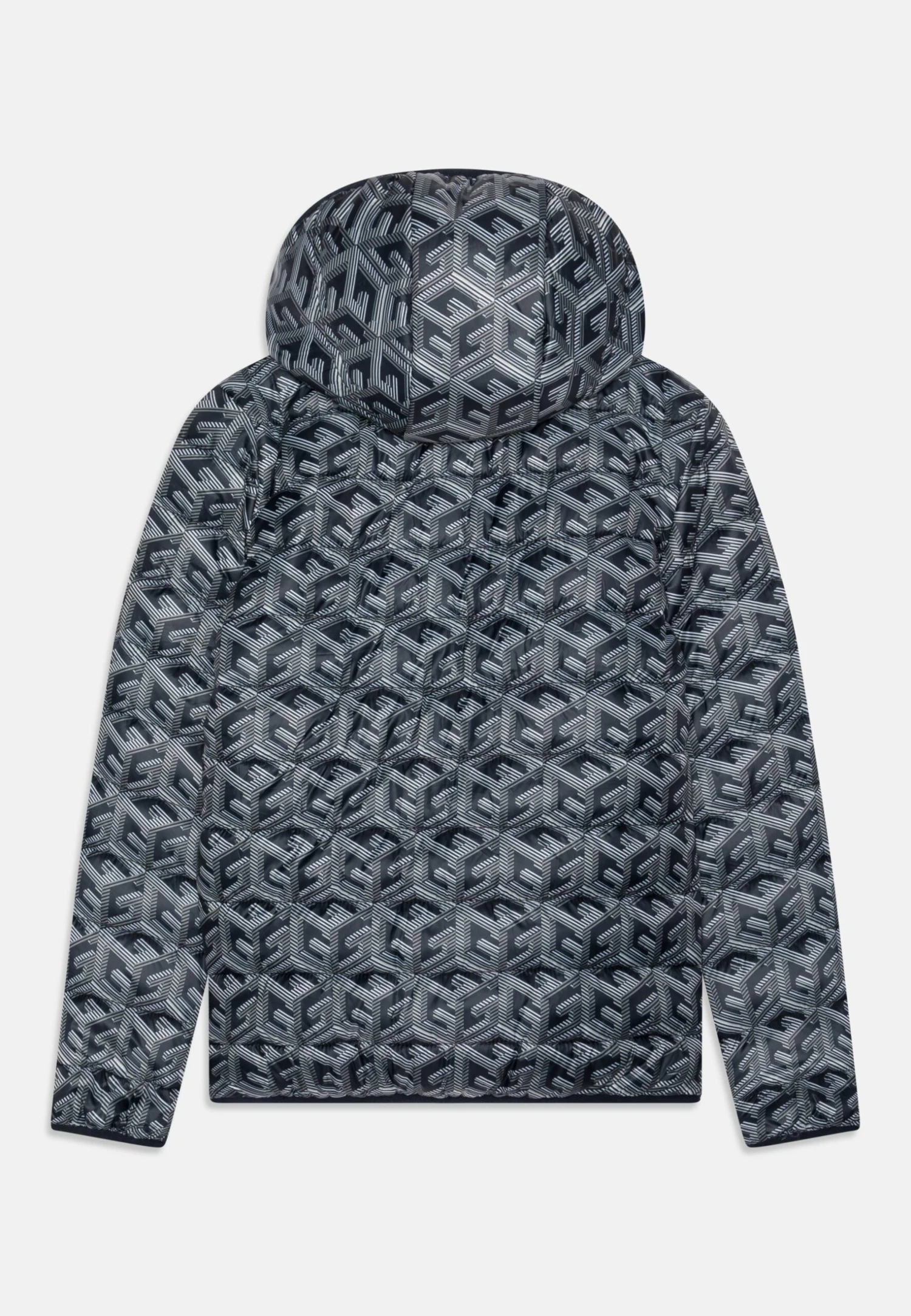 Guess JuniorHooded Zip - Winterjas - Blue Combo - Afbeelding 2