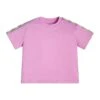 Guess Cropped Mit Frontlogo - T-Shirt Print - Rose