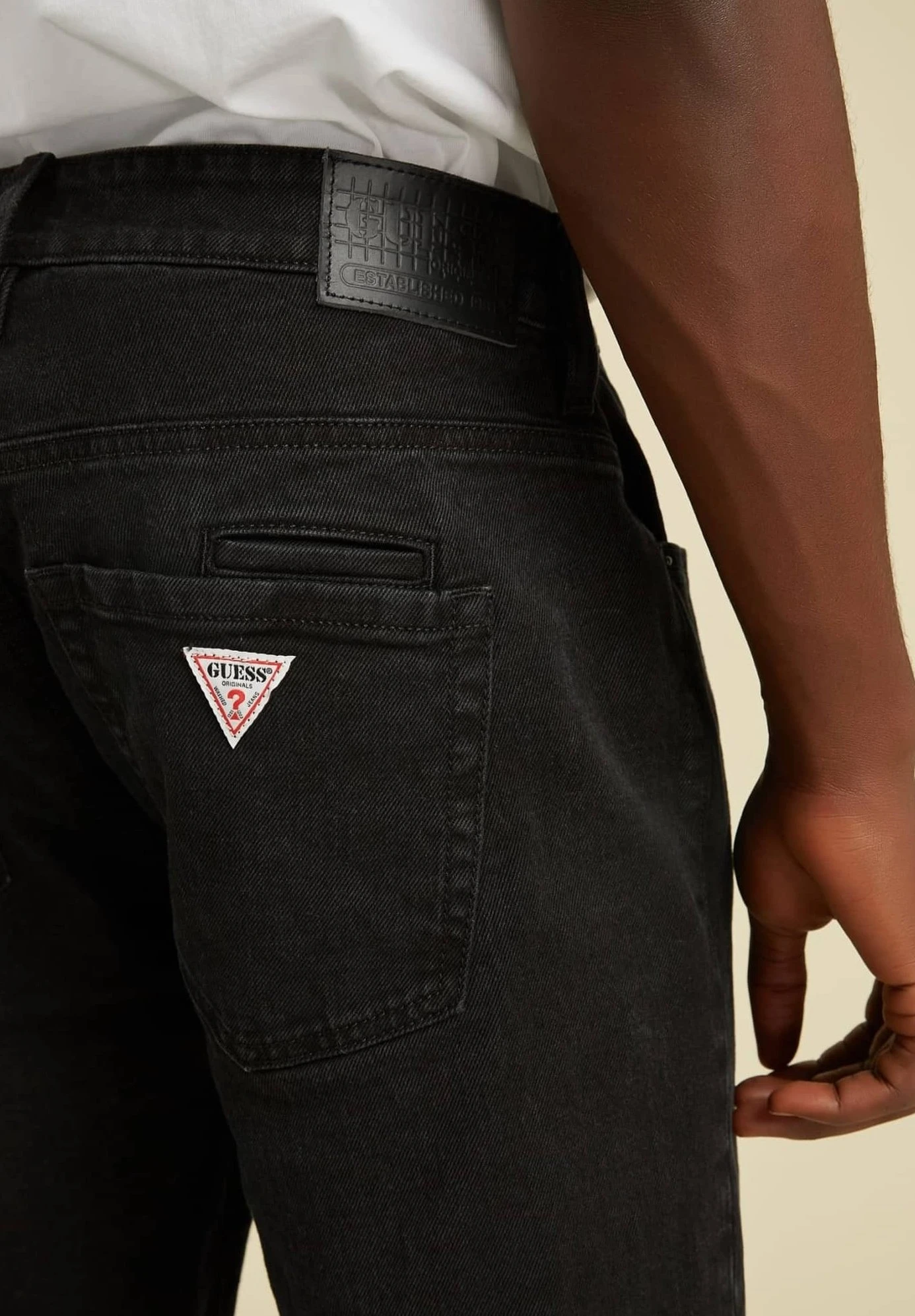 Guess Straight Leg Jeans - Schwarz - Afbeelding 6