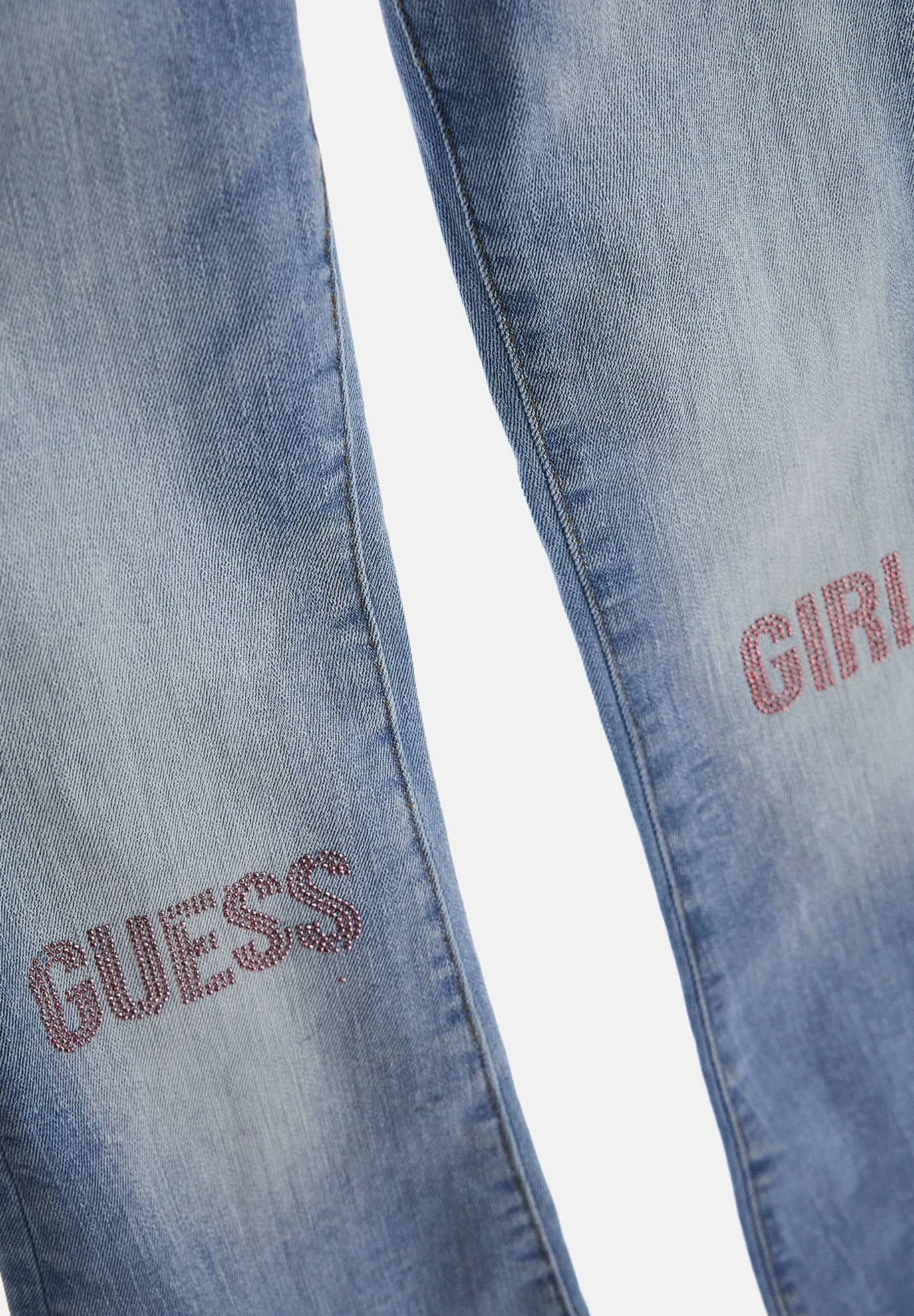 Guess Avec Logo - Flared Jeans - Bleu Ciel - Afbeelding 4