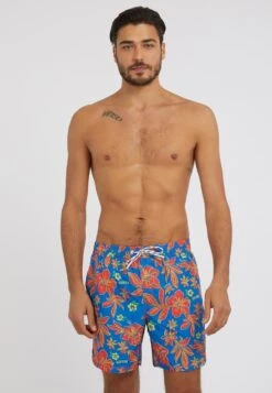 Guess Mit Blumenprint - Zwemshorts - Gemustert Multicolor